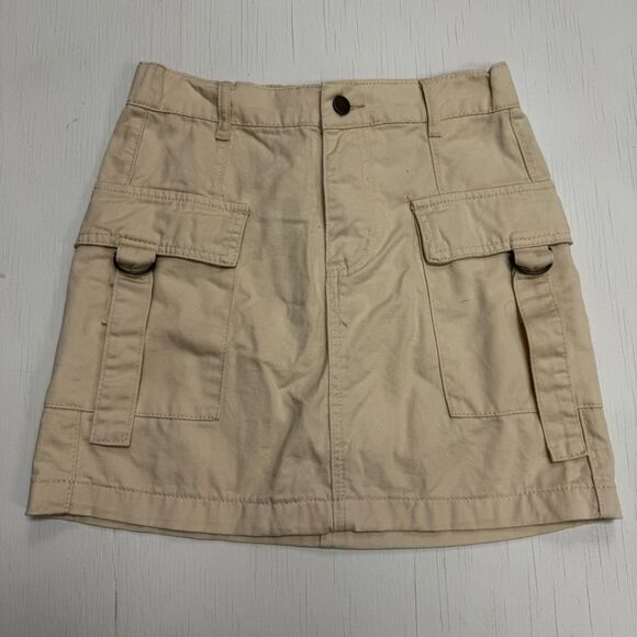 Women’s Khaki Color Mini Skirt Size Small - Picture 1 of 6